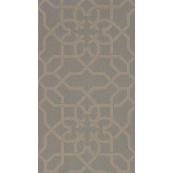 Mawton Wallpaper 216419 by Sanderson in Charcoal Gilver Grey
