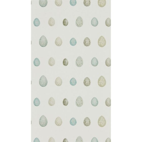Nest Egg Wallpaper 216502 by Sanderson in Eggshell Ivory