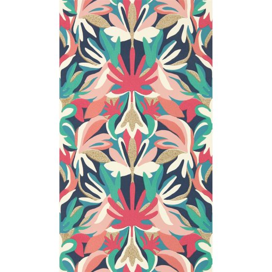 Melora Wallpaper 112761 by Harlequin in Brazilian Rosewood Ink Amazonia