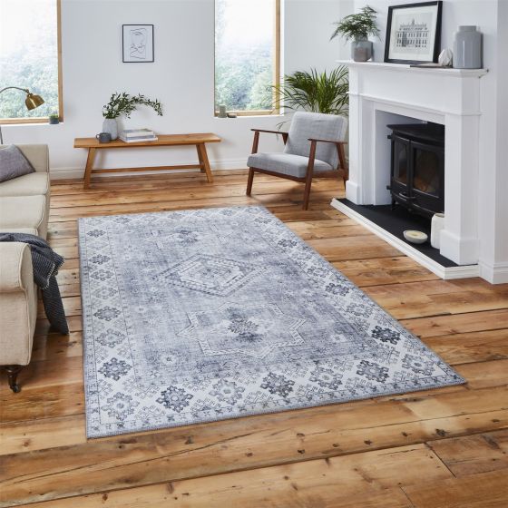 Topaz G4705 Rugs in Silver