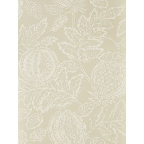 Cantaloupe Wallpaper 216760 by Sanderson in Stone Grey