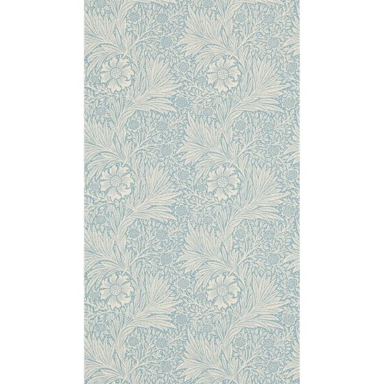 Marigold Wallpaper 210368 by Morris & Co in Wedgewood Blue