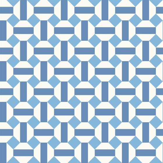 Alicatado Wallpaper 117 12037 by Cole & Son in Hyacinth Blue