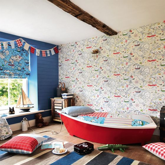 Treasure Map Wallpaper 214040 by Sanderson in Vanilla Multi