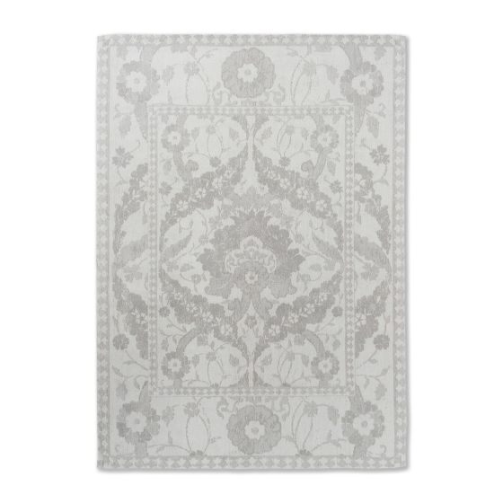 Newborough Jacquard 081604 Rug by Laura Ashley in Steel Grey