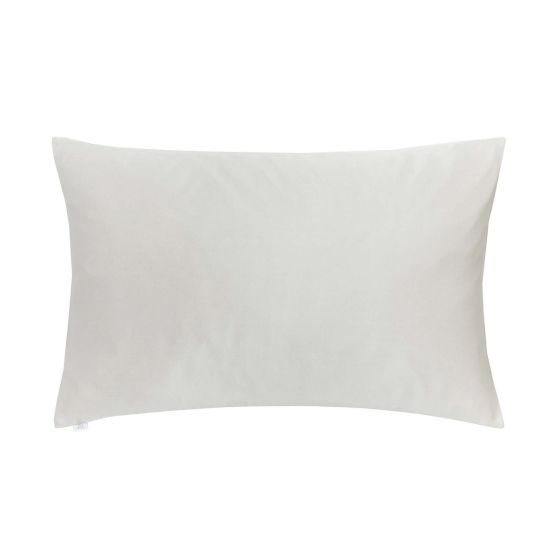 Silk Housewife Pillowcase By Bedeck of Belfast Fine Linens in Silver Grey