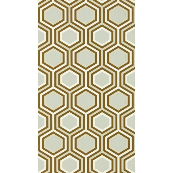 Selo Wallpaper 112147 by Harlequin in Gold Platinum Grey