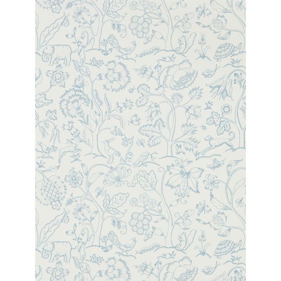 Middlemore Wallpaper 216698 by Morris & Co in Cornflower Chalk White