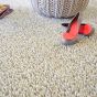 Gravel Mix Shaggy Rugs by Brink & Campman 68209 White Grey