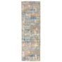 Calvin Klein Rush Designer Hallway Runner CK951 Blue Beige