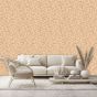 Scroll Floral Wallpaper 210364 by Morris & Co in Light Brick Buff