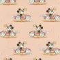 Minnie on the Move Wallpaper 217268 by Disney Home x Sanderson in Candy Floss