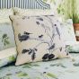 Woodland Chorus Cushion by Sanderson in Blue Grey