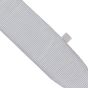 YuYu Japanese Cotton Hot Water Bottle in Grey Stripe