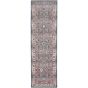Vintage Kashan Traditional Runner Rugs VKA05 by Nourison in Grey Multi