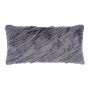 Donna Karan Gravity Textured Cushion in Charcoal Grey