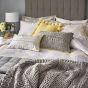 Reset Chunky Knitted Wool Cushion By Katie Piper in Silver Grey
