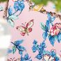 Caverley Wallpaper 217035 by Sanderson in Rose French Blue