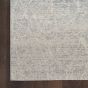Nourison Exhale Abstract Runner Rugs EXL02 in Ivory Grey