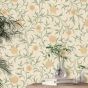Scroll Floral Wallpaper 210365 by Morris & Co in Thyme Pear
