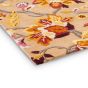 Amanpuri Leaf Wool Rugs By Sanderson in Russet Brown