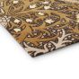 Seaweed Hallway Runner Rugs in 127006 Charcoal Mustard by William Morris