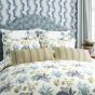 Enys Garden Cushion by Sanderson in Indigo Ochre Yellow