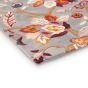 Amanpuri Leaf Wool Rugs By Sanderson in Grey Plum