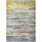 Louis De Poortere Designer Rugs Sari 8873 in Blue Yellow Mix