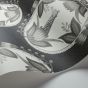 Ardmore Cameos Wallpaper 9043 by Cole & Son in Soot Snow