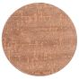 Louis De Poortere Structures Baobab 9199 Circle Rugs in Za Copper