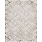 Glitz GLZ02 Geometric Rugs by Nourison in Ivory Grey