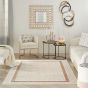 Glitz GLZ08 Geometric Rugs by Nourison in Ivory Cream