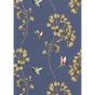 Amazilia Floral 111059 Wallpaper by Harlequin in Indigo Blue