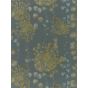 Moku Wallpaper 111650 by Harlequin in Graphite Mustard Yellow