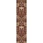 Bullerswood Runner Rugs 127300 in Red Gold By William Morris
