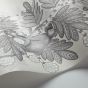 Acacia Wallpaper 11053 by Cole & Son in Soot Snow