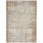Calvin Klein Rush Designer Abstract Rugs CK950 Ivory Taupe