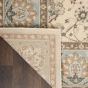 Living Treasure Rugs by Nourison LI16 in Ivory Aqua