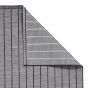 Santa Monica A041 Indoor Outdoor Stripe Rug in Black