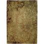 Louis De Poortere Designer London Rugs in 9320 Green Meadows