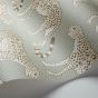 Leopard Walk Wallpaper 2009 by Cole & Son in Soft Olive Green