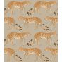 Leopard Walk Wallpaper 2010 by Cole & Son in Linen Beige