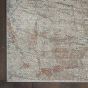 Rustic Textures RUS15 Abstract Rugs in Grey Rust