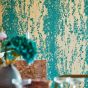 Eglomise Wallpaper 111744 by Harlequin in Emerald Rich Gold