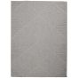 Cozumel CZM05 Indoor Outdoor Geometric Rugs in Light Grey