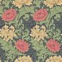 Chrysanthemum Wallpaper 212549 by Morris & Co in Indigo Blue