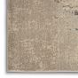 Celestial Modern Abstract Rugs CES02 in Ivory Grey by Nourison