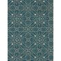 Brophy Trellis Wallpaper 216699 by Morris & Co in Deep Teal Blue