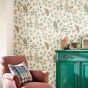 Owlswick Wallpaper 216595 by Sanderson in Teal Blue